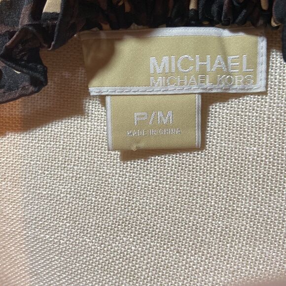 MICHAELMichaelKors Leopard Off-Shoulder Blouse - Picture 7 of 8